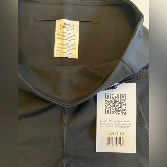 Girlfriend Collective Compressive High-Rise 7/8 Leggings S NWT - Picture 8 of 8